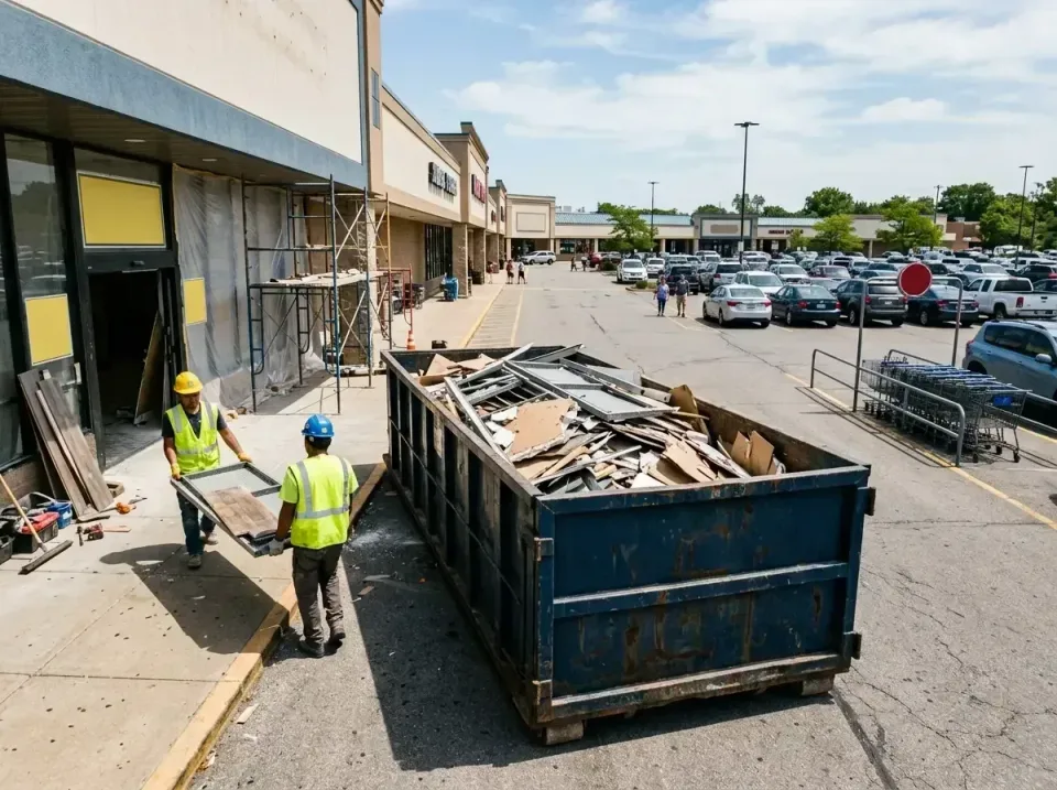 retail-store-renovation-debris-003 — frequently asked questions, Roll-off Dumpster Rentals in Greenbrier, AR